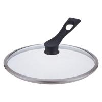 サーモス スタンド式 ガラスフタ 26cm ブラック KLH-026 BK 1個