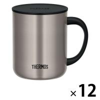サーモス 真空断熱マグカップ 450ml ステンレスマット JDG-452C SMT 1セット（12個）