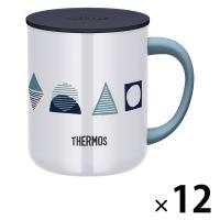 サーモス 真空断熱マグカップ 450ml ネイビーP JDG-452LTD NV-PTN 1セット（12個）