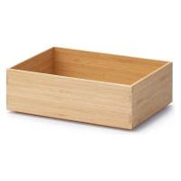 無印良品 重なる竹材長方形ボックス ハーフ 小 約幅26×奥行18.5×高さ8.5cm 良品計画