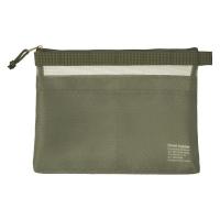 kleid メッシュポーチ A5サイズ対応 オリーブ 8471-02 1個