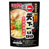 名店監修鍋スープ天下一品京都鶏白湯味 1個 ダイショー 鍋つゆ 鍋の素
