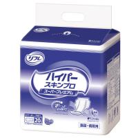 【大人用おむつ/尿取りパッド/約11回分】リフレハイパーシリーズスーパープレミアム20枚　尿とりパッド夜用　パット介護　1パック（20枚入）　リブドゥ