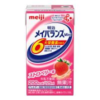 明治 メイバランスMini メイバランスミニ 介護 流動食  （ストロベリー味） 1箱（24個入）