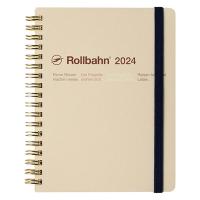 【2024年版手帳】デルフォニックス ロルバーンダイアリーラテL ベージュ 140006161 1冊
