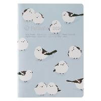 【2024年版手帳】デルフォニックス ロルバーンノートダイアリーアニマルA5 ライトブルー 140067360 1冊