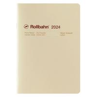 【2024年版手帳】デルフォニックス ロルバーンノートダイアリーラテB6 ベージュ 140058161 1冊