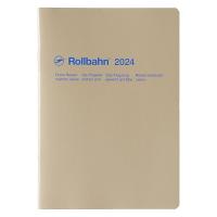 【2024年版手帳】デルフォニックス ロルバーンノートダイアリーA5 グレージュ 140059191 1冊