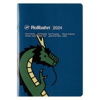 【2024年版手帳】デルフォニックス ロルバーンノートダイアリードラゴンB6 ダークブルー 140068428 1冊