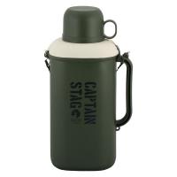 パール金属 キャプテンスタッグ ペットボトル2L用クーラー（保冷剤付） ダークグリーン UE-2038 1個