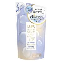 【アウトレット】ラックス（LUX）バスグロウ ディープモイスチャー＆シャイン トリートメント 詰め替え 350g ユニリーバ