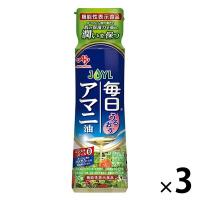 JOYL 毎日アマニ油 90g 鮮度キープ ペット 3本 (オメガ3 あまに油 100% α-リノレン酸 機能性表示食品 )