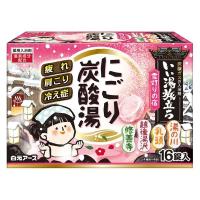 いい湯旅立ち にごり炭酸湯 雪灯りの宿 4種アソート 1箱（16錠入）医薬部外品 白元アース