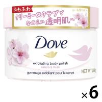 Dove（ダヴ） クリーミースクラブ サクラ＆ムスク 298g 6個 ユニリーバ