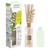 インテリアガーデンナチュール レモングラス＆ミント ラタンディフューザー 芳香剤 本体 100ml 1個 日本香堂