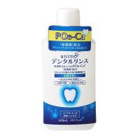 マウスウォッシュ ボトル Pos-Ca デンタルリンス クリアミント ノンアルコール 液体ハミガキ 600ml ロケット石鹸