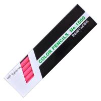 トンボ鉛筆 色鉛筆 単色 桃色 1500-22 1ダース（12本）