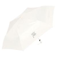 自動開閉折り畳み傘 アイボリー LAKOLE/ラコレ