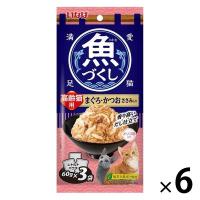 いなば 魚づくし 高齢猫用 まぐろ・かつお ささみ入り（60g×3袋）6袋 キャットフード パウチ ウェット