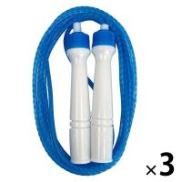 池田工業社 ビーズなわとび あお 1セット（3本）