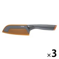 T-fal（ティファール） 三徳 包丁 12cm フレッシュキッチン K13401 1セット（3個）