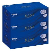 ティッシュペーパー 204組（3箱入）クリネックスティシュー ローション 肌うるる 1パック（3箱） 日本製紙クレシア（イチオシ）