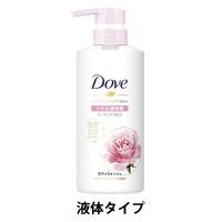 ダヴ（Dove） ボディウォッシュ 発酵＆ビューティーシリーズ ツヤ＆透明感 ローズ ポンプ 480g【液体タイプ】