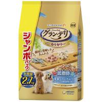 グランデリ カリカリ仕立て 7歳頃から低脂肪 2.7kg（小分け6袋）1袋 国産 ユニ・チャーム ドッグフード 犬 ドライ