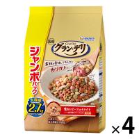 グランデリ カリカリ仕立て 味わいビーフ入りセレクト 2.7kg（小分け6袋）4袋 国産 ユニ・チャーム ドッグフード 犬
