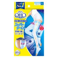 寝ながらメディキュット スーパークール フルレッグ L レディース 着圧ハイソックス 着圧ソックス