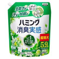 ハミング 消臭実感 リフレッシュグリーンの香り 超特大 詰め替え 2000ml 1個 柔軟剤 花王