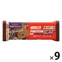 ブルボン プロテインバーBCAA+チョコレートクッキー 9個