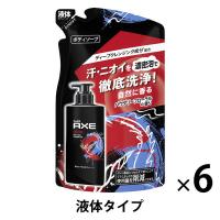AXE（アックス） フレグランス ボディソープ エッセンス 男性用 詰め替え 280g 6個 ユニリーバ 【液体タイプ】