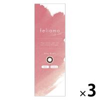 feliamo（フェリアモ）　カラーコンタクト　シャイニーブラウン　度数0　1day　10枚　PIA カラコン 3箱