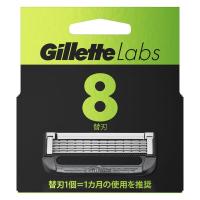 ジレット ラボ（Gillette Labs） 髭剃り 角質除去バー搭載 替刃8個入 P＆G