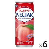 伊藤園 不二家 ネクター ピーチ 250g 1セット（6缶）