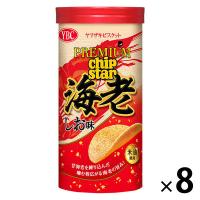 プレミアムチップスター海老しお 8個 ヤマザキビスケット ポテトチップス スナック菓子 おつまみ