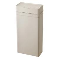 Like-it（ライクイット） フタ付きゴミ箱 シールズ 25L ベージュ 密閉ダストボックス 日本製 1個 スリム キッチン