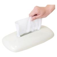 プリスベイス ティッシュボックス ホワイト 1個 オカ