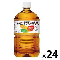 トクホ 特保 お茶 からだすこやか茶Ｗ＋（ダブル） 1.05L 1セット（24本）コカ コーラ