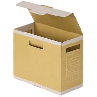 アスクル　ボックスファイル　A4ヨコ　頑丈設計　フタ付　背幅150mm　1セット（15冊）  オリジナル