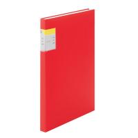 キングジム クリアーファイル カキコ40P 赤 8632W-R 1冊