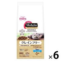 （セール）メディファスアドバンス 猫 グレインフリー 1歳から フィッシュ味 国産 1.25kg（250g×5袋）6袋 キャットフード ドライ
