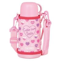 サーモス（THERMOS）真空断熱2ウェイボトル ピンクホワイト 600ml FJJ-601WF PKW 1個 スポーツ