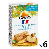 【ワゴンセール】Gerble（ジェルブレ）　アップル＆ヘーゼルナッツ　ポケットサイズ　1セット（4枚入×6箱）　大塚製薬　栄養補助食品（わけあり品）