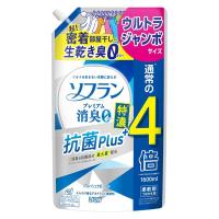 ソフラン プレミアム 消臭 柔軟剤 特濃抗菌プラス リフレッシュサボン 詰め替え ウルトラジャンボ 1600ml 1個 ライオン