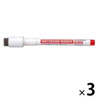 コクヨ ホワイトボード用マーカー 100 PM-B100R 3本