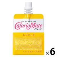 【ワゴンセール】カロリーメイトゼリー　アップル味　1セット（６個）　大塚製薬　栄養補助ゼリー（わけあり品）