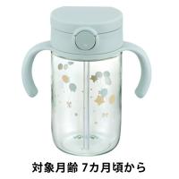 【7ヵ月頃から】アスター おでかけストローマグ ライトブルー 320ml リッチェル