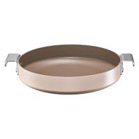 Dr.HOWS（ドクターハウス）プレーティング パン 両手フライパン 24cm 直火・IH対応 コットンピーチ 1個 【日本正規販売品】